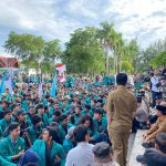 Mahasiswa demo tolak kenaikan BBM, Pj Gubernur Aceh: Kasih saya waktu