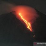 Gunung Merapi 13 kali luncurkan guguran lava selama sepekan
