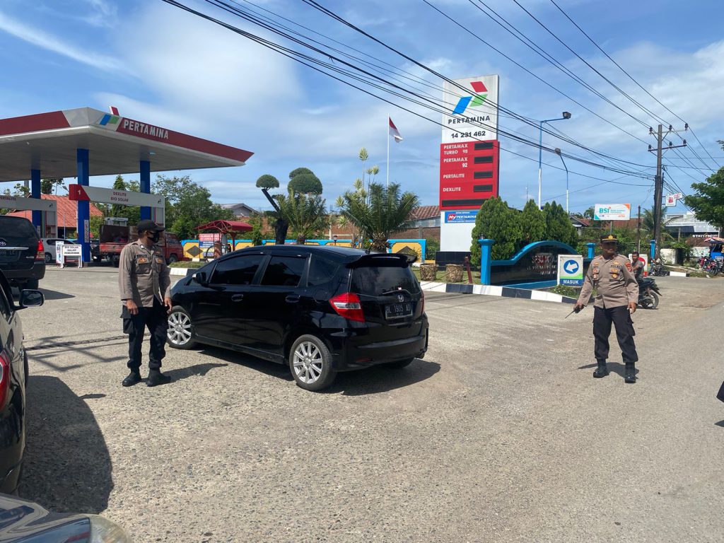 Polresta Banda Aceh perketat pengamanan di SPBU usai kenaikan BBM