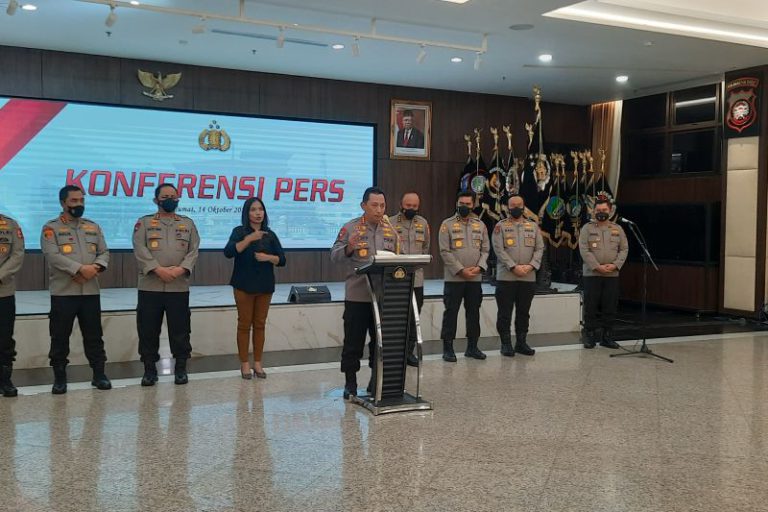 Kapolri jelaskan kronologis penangkapan Irjen Teddy