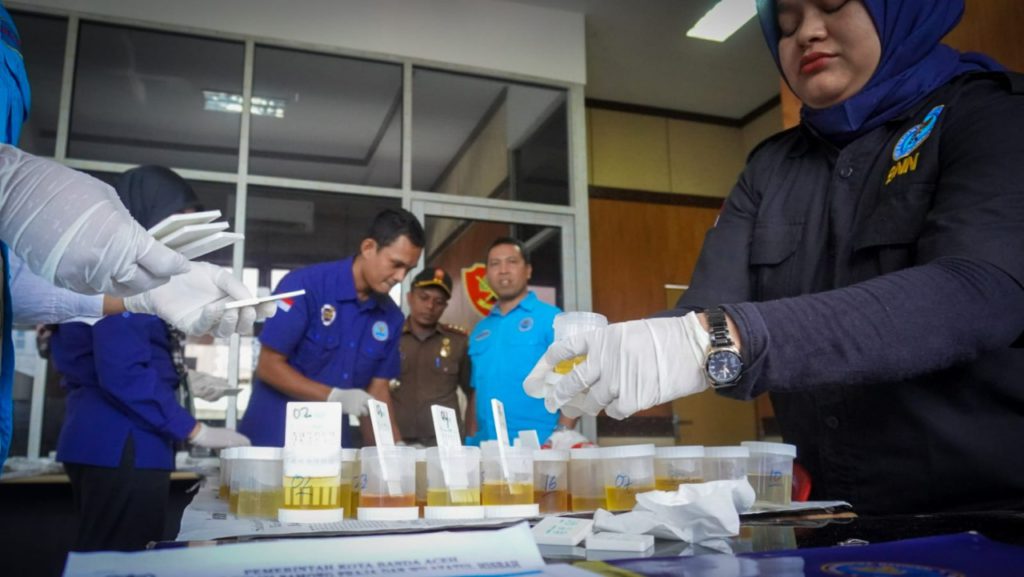 Enam pegawai Pemko Banda Aceh positif narkotika benzo