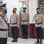 Brigadir Jenderal Polisi Syamsul Bahri resmi dilantik sebagai Wakapolda Aceh, Selasa (11/10/2022) siang.