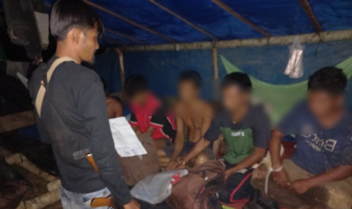 Polisi gerebek dua lokasi tambang emas di Aceh, 12 orang ditangkap