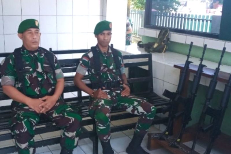 Anggota TNI hilang di Sungai Maiting