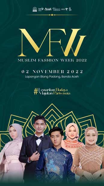 Muslim fashion week 2022 – Disbudpar Aceh
