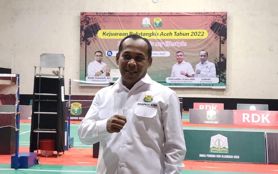 226 atlet berlaga di Kejuaraan Bulutangkis Aceh 2022