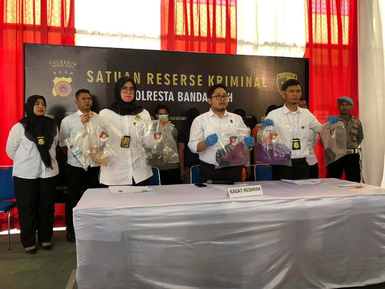 Polresta Banda Aceh tangkap tiga terduga pelaku pemerkosaan anak di bawah umur