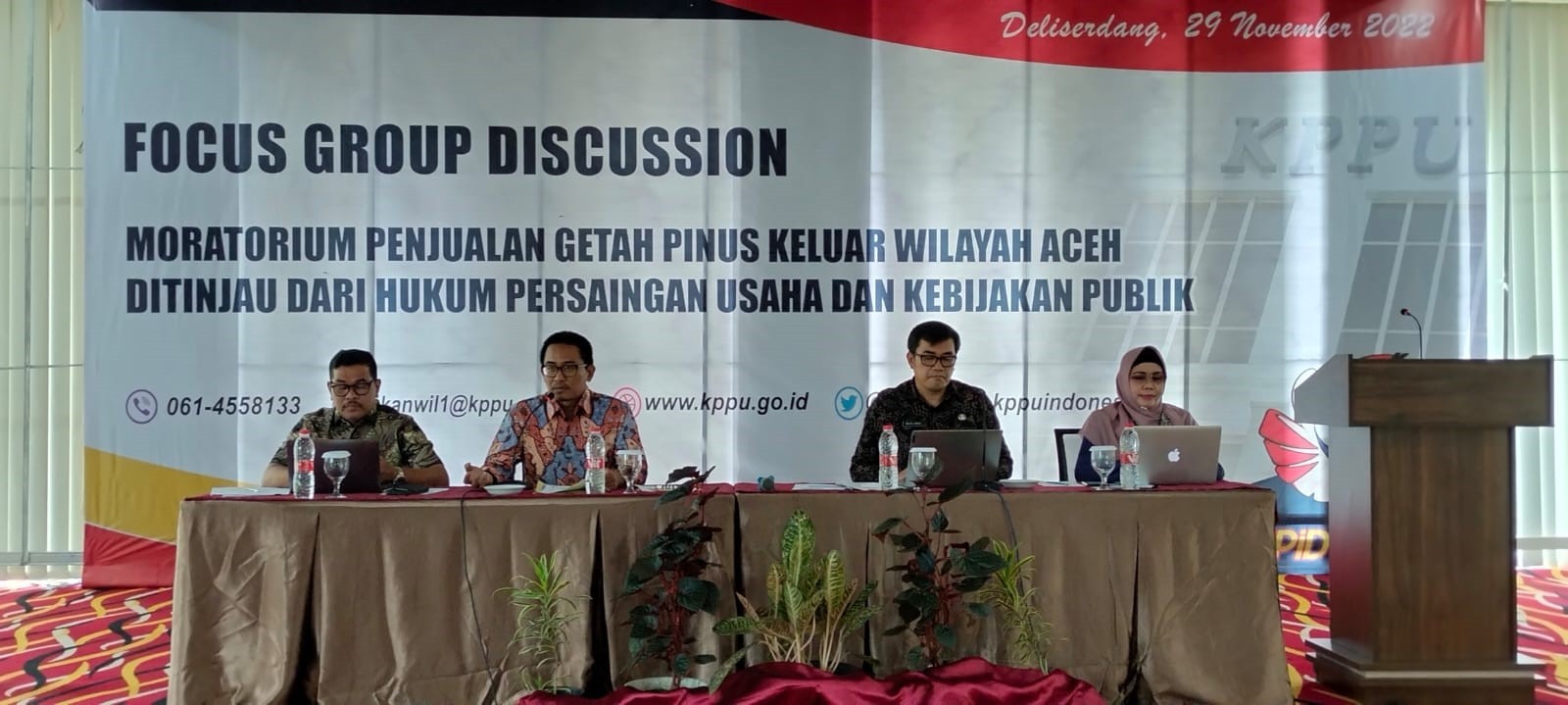 KPPU soroti kebijakan moratorium penjualan getah pinus keluar Aceh