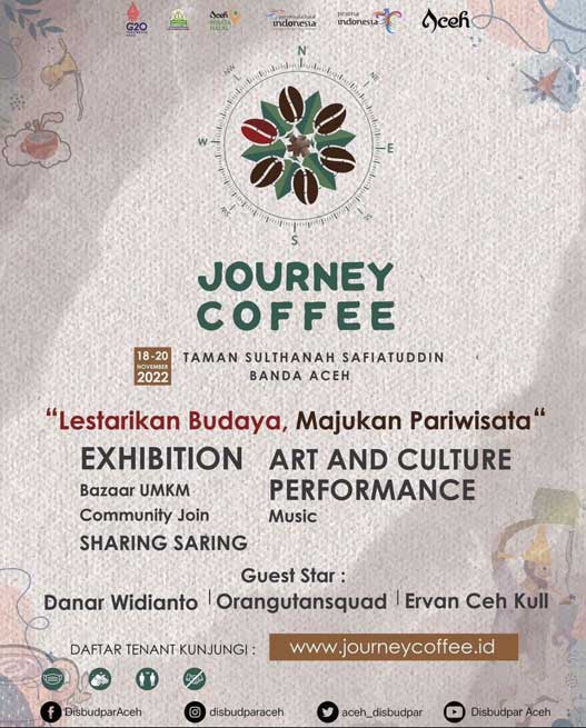 Journey Coffee Lestarika Budaya majukan parawisata – Disbudpar Aceh