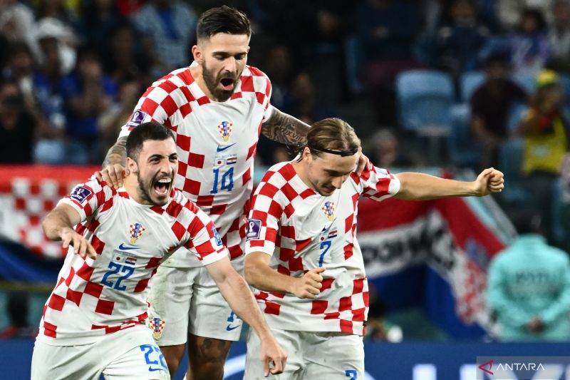 Bungkam Jepang lewat adu penalti, Kroasia ke perempat final