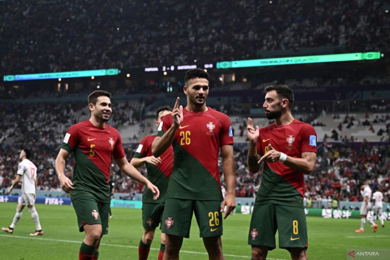 Ronaldo cadangan, Portugal babat Swiss 6-1