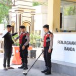 Polresta Banda Aceh dijaga ketat pasca ledakan di Bandung