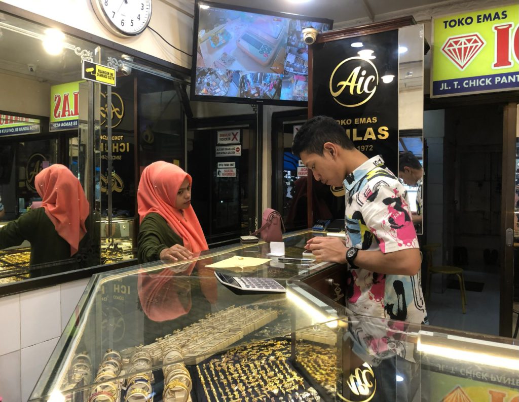 Harga emas di Banda Aceh nyaris tembus Rp3 juta per mayam