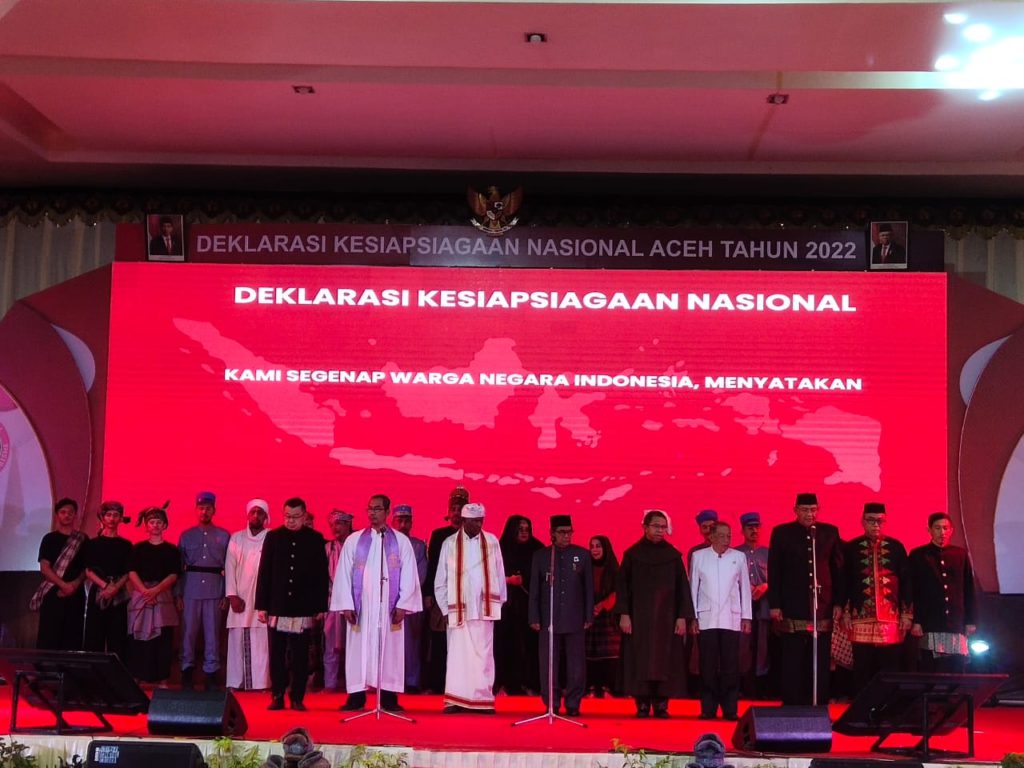 Tokoh lintas agama di Aceh deklarasi kesiapsiagaan cegah terorisme