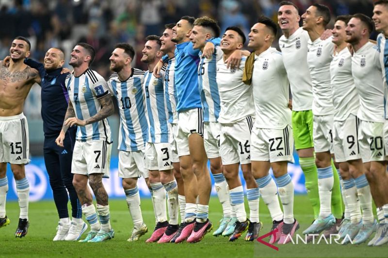 Argentina melaju ke final Piala Dunia 2022