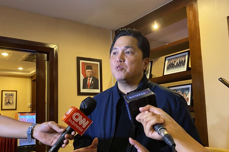 Erick Thohir pertimbangkan maju bursa calon ketua umum PSSI