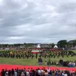 Atraksi pencak silat cilik warnai pembukaan PORA 2022