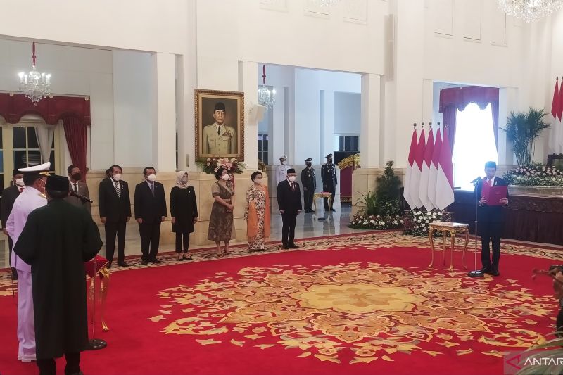 Dilantik oleh Presiden, Laksamana Yudo Margono resmi jadi Panglima TNI