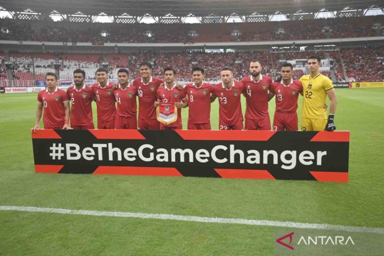 Indonesia imbang tanpa gol di babak pertama kontra Vietnam