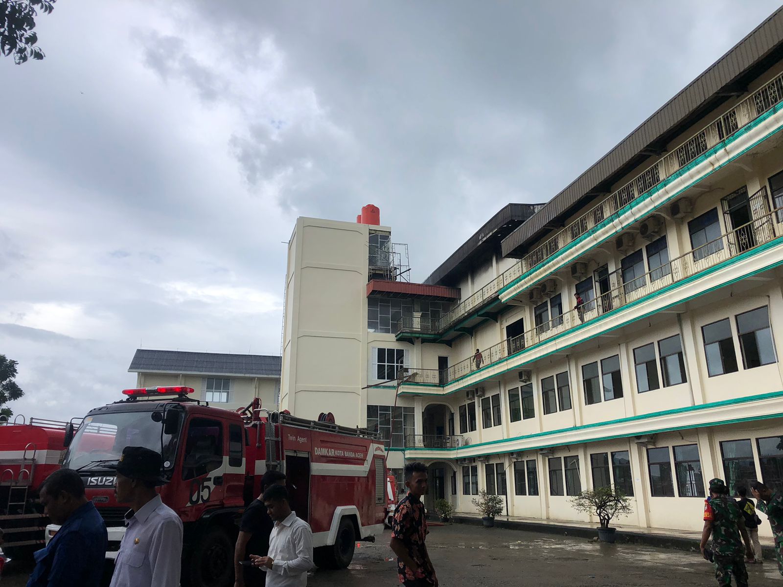 Pejabat kampus ungkap penyebab kebakaran di Universitas Abulyatama