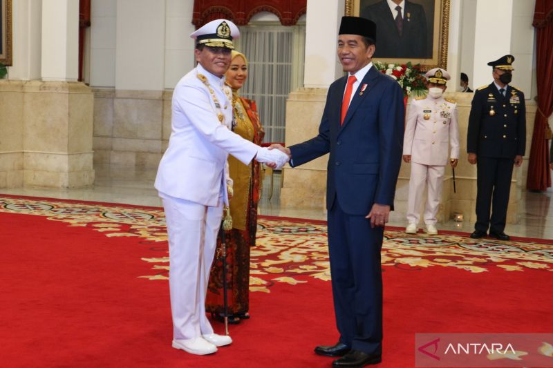 Laksamana TNI Muhamad Ali dilantik sebagai KASAL
