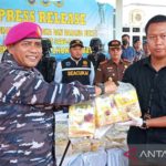 TNI AL gagalkan penyelundupan 45 kilogram sabu-sabu di perairan Aceh