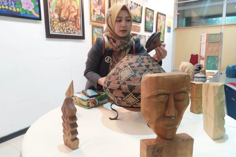 Seni Kriya Aceh di pamerkan di Taman Budaya