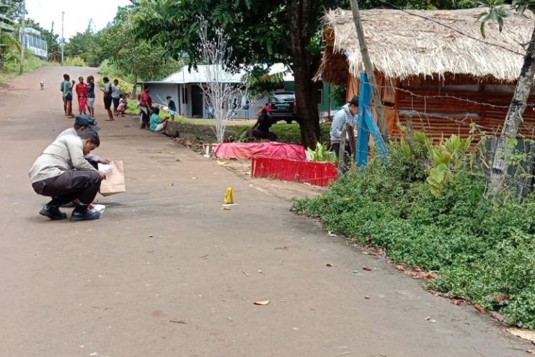 Polisi selidiki ledakan bom di dekat rumah jurnalis Papua