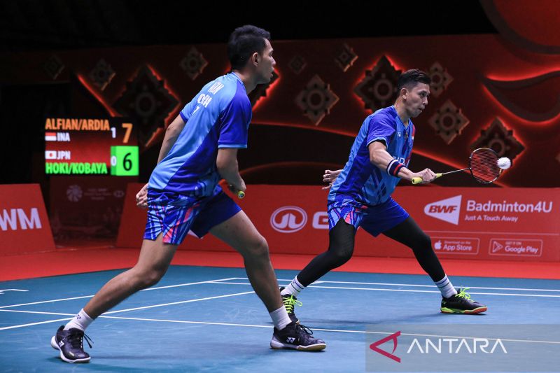 Ganda Putra Fajar Alfian/Muahmmad Rian hadapi pasangan Kang Min/Soe Seung di Malaysia Open 2023