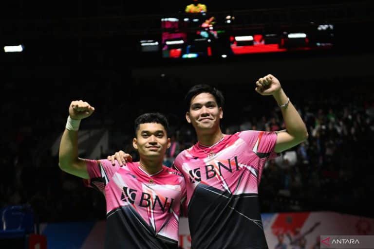 The Babies juara ganda putra Indonesia Masters 2023