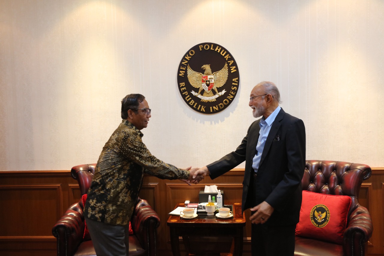 Wali Nanggroe temui Menkopolhukam bahas pelanggaran HAM di Aceh