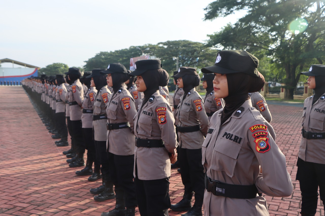 1.497 personel Polda Aceh naik pangkat