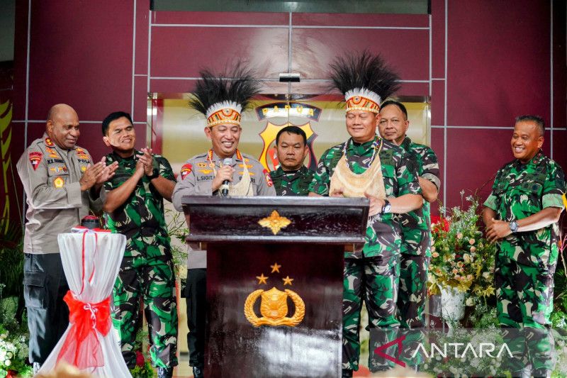 Kapolri dan Panglima TNI resmikan gedung baru Polda Papua