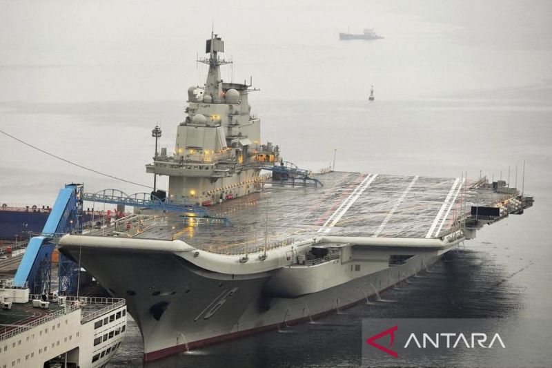 China bangun kapal induk nirawak, diklaim pertama di dunia