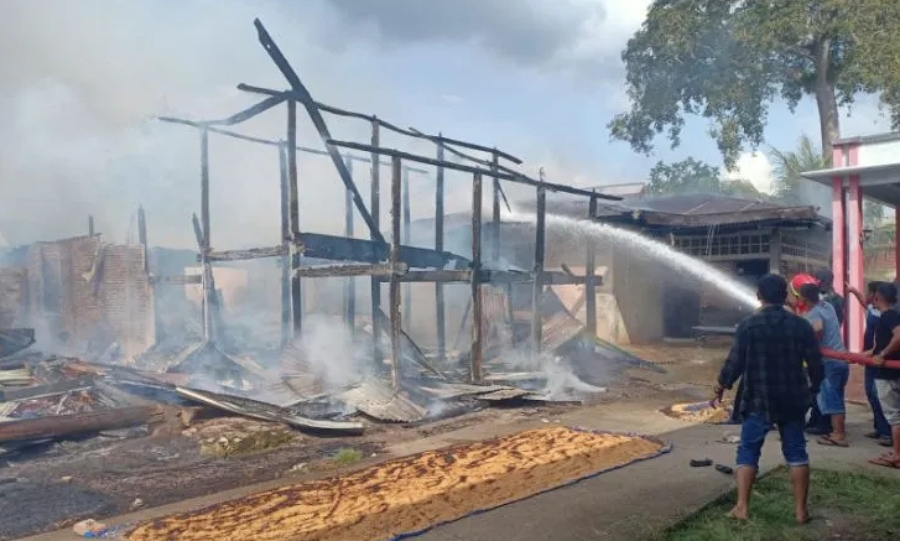 Tujuh rumah warga di Aceh Besar terbakar