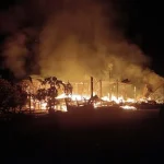 Pingsan melihat rumahnya terbakar, warga Aceh Timur dilarikan ke rumah sakit