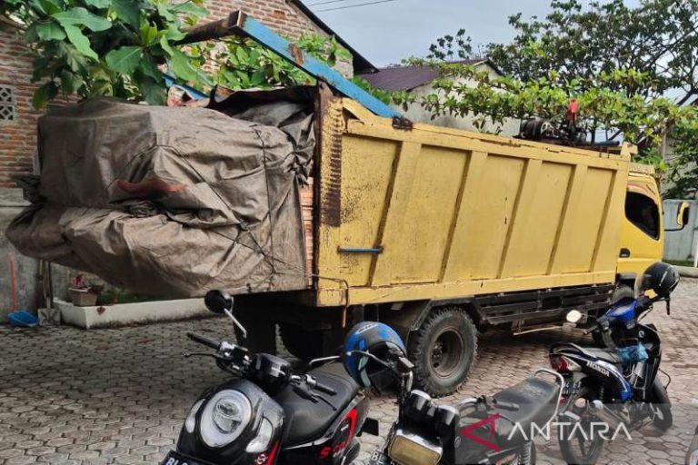 Truk pengangkut kayu ditangkap di Aceh Barat