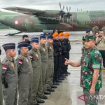 Pesawat TNI AU angkut bantuan kemanusiaan ke Turki singgah di Bandara SIM di Aceh Besar
