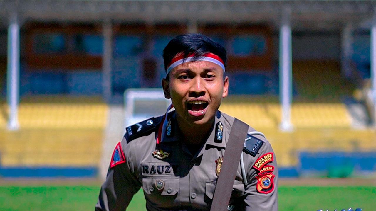Viral karena cover lagu, personel Polres Aceh Besar diundang televisi nasional