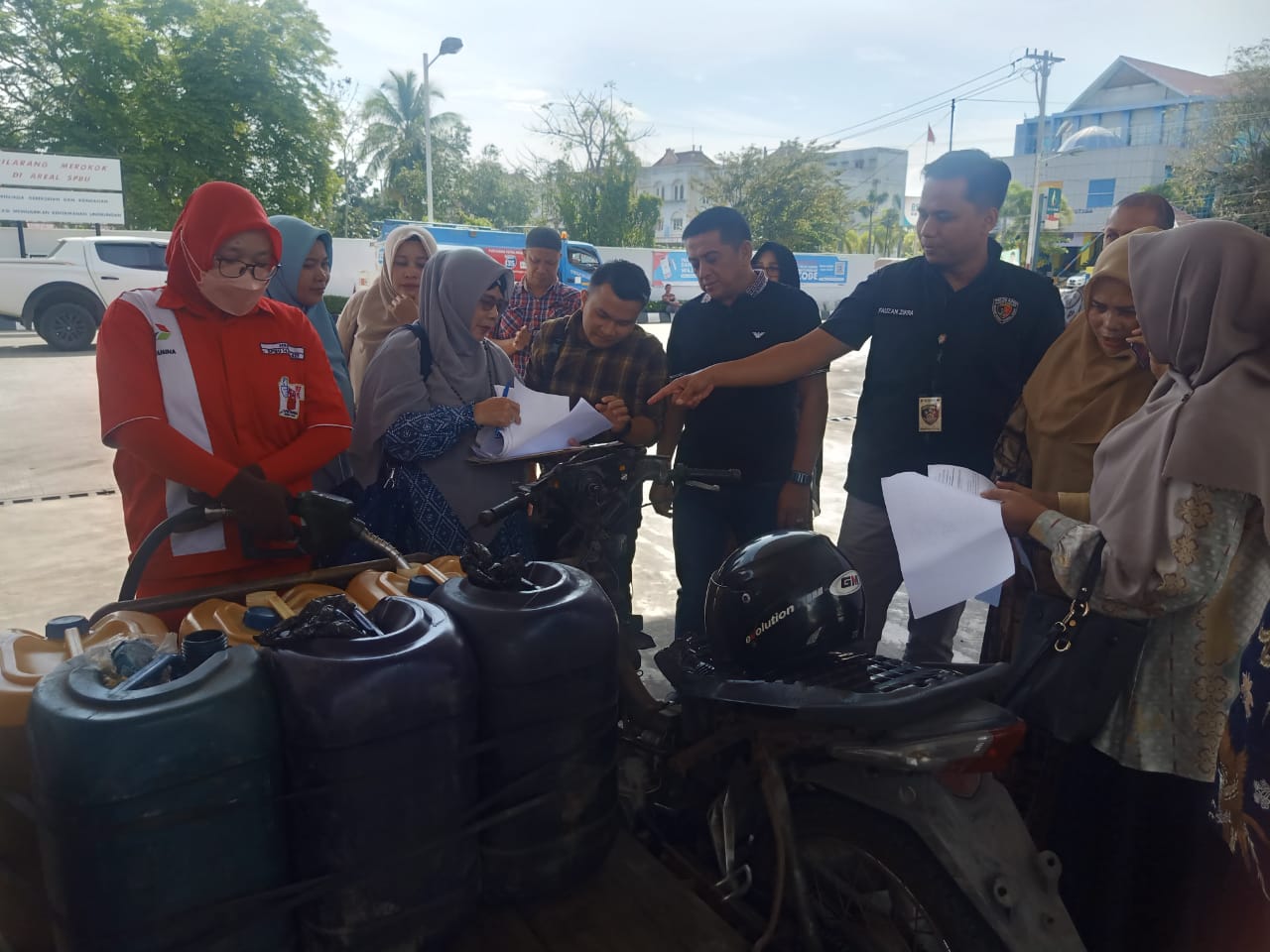 Tim gabungan sidak penyaluran BBM subsidi di Aceh
