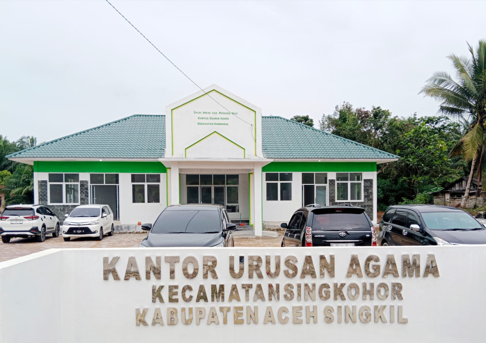 KUA di Aceh Singkil kini miliki gedung representatif
