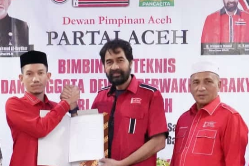 Muzakir Manaf terpilih kembali pimpin Partai Aceh periode 2023-2028