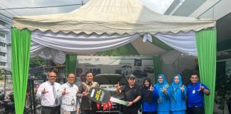 Nasabah Bank Aceh Kuala Simpang dapat hadiah Expander dan Vario