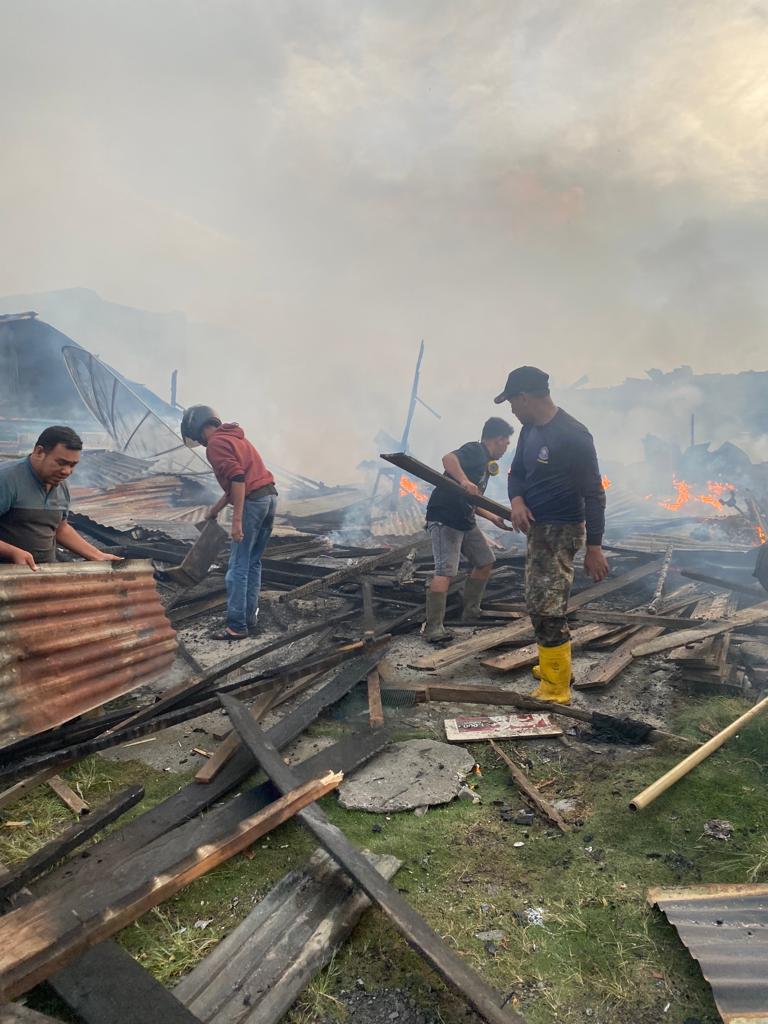 Api sambar 25 rumah di Aceh Tengah