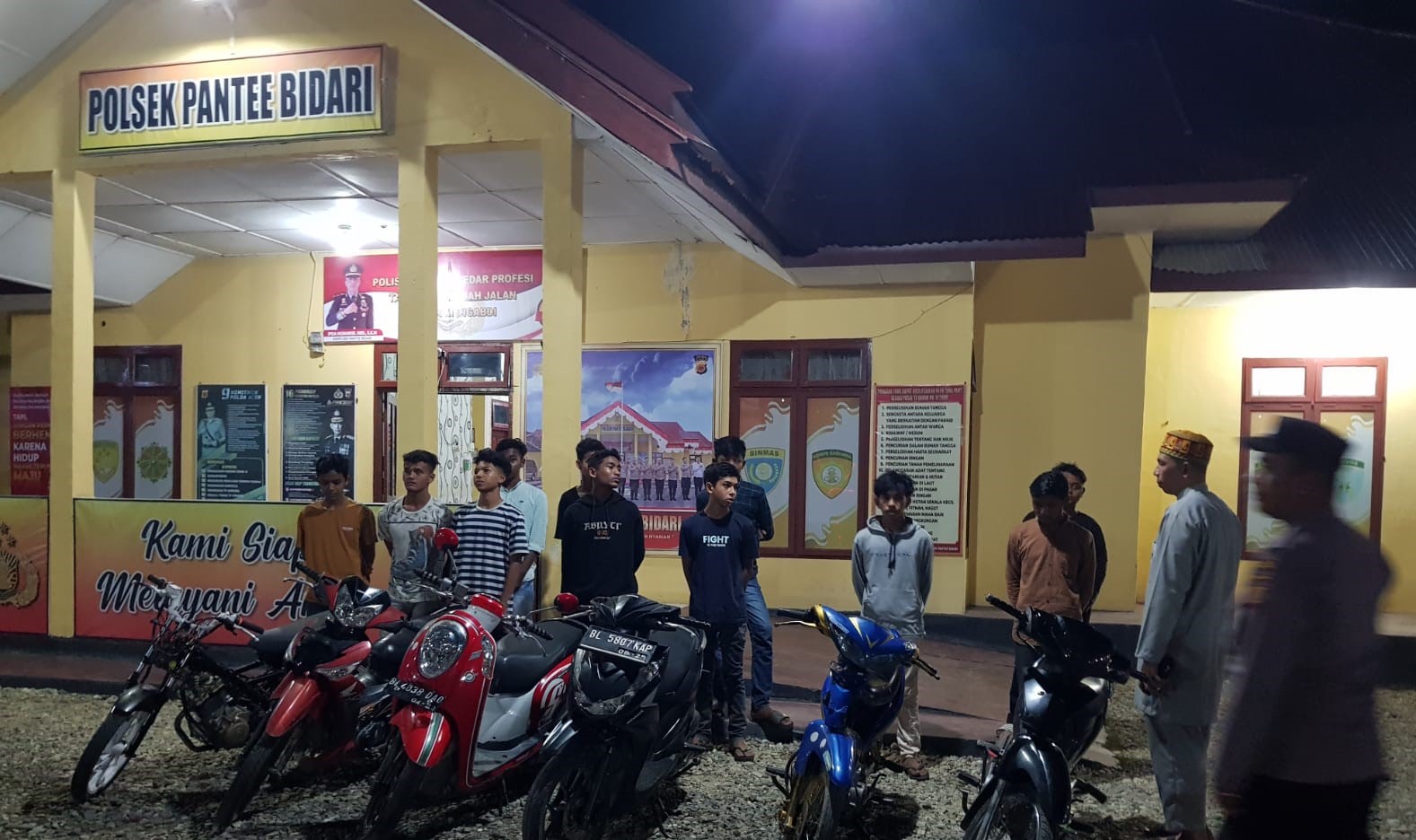 Hendak balap liar, sejumlah remaja diciduk polisi di Aceh Timur