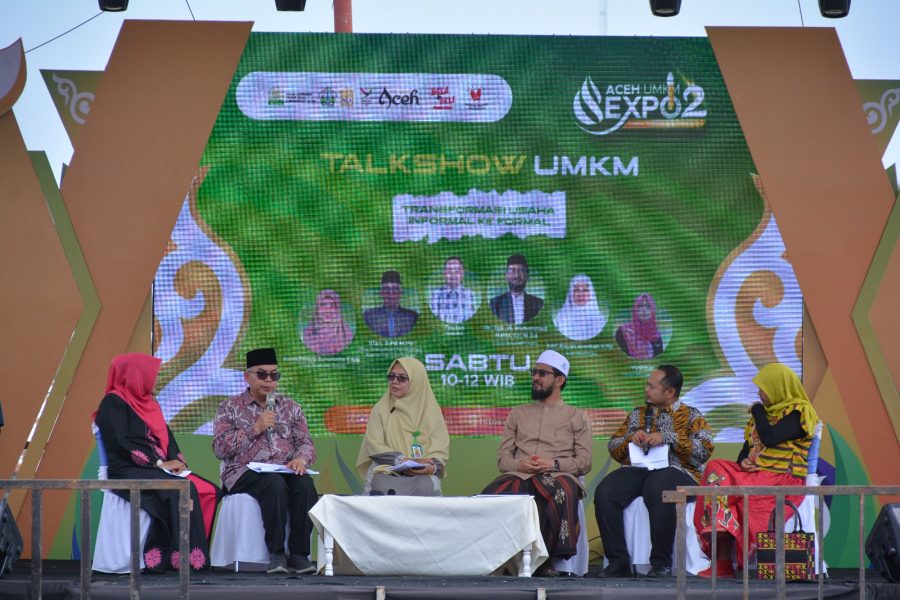 Talk Show Aceh UMKM Expo II : Pentingnya sertifikasi produk halal
