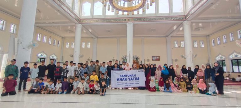 Sambut Idulfitri 1444 H, SBA berbagi kebahagiaan bersama ratusan anak yatim