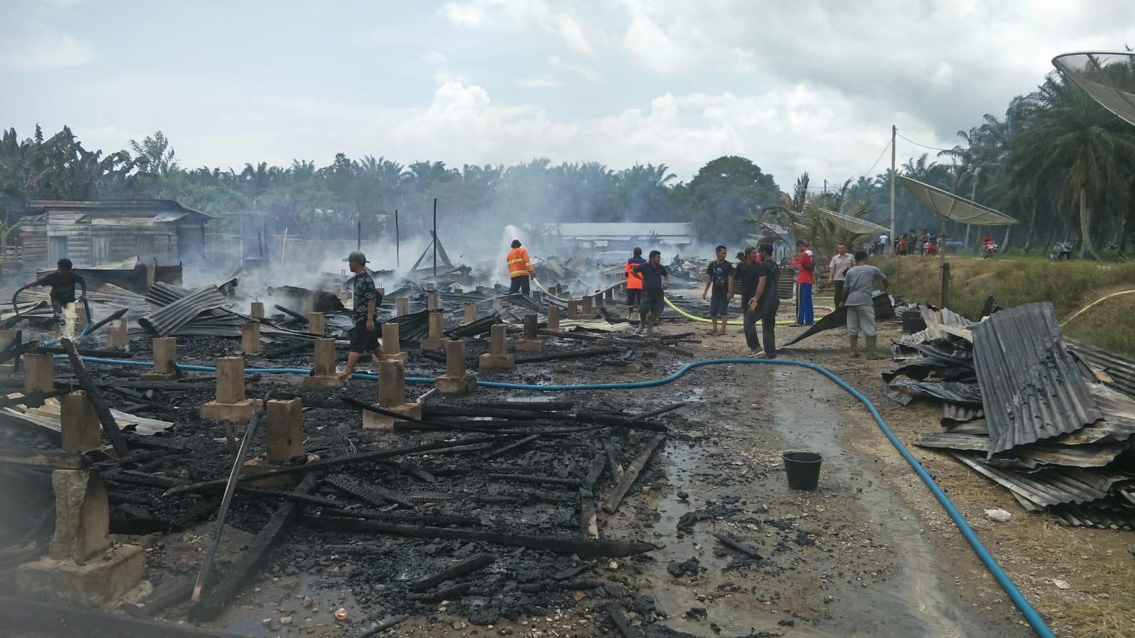 Kebakaran di Aceh Barat Daya, 70 jiwa kehilangan tempat tinggal
