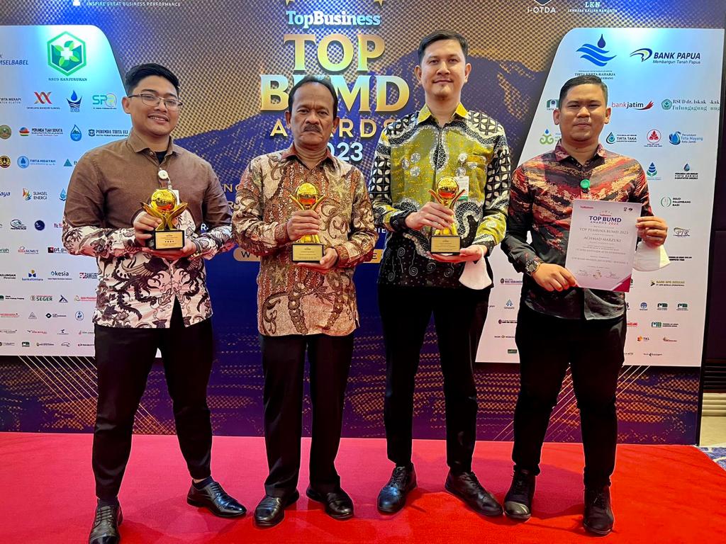 Penjabat Gubernur Aceh raih penghargaan TOP Pembina BUMD 2023