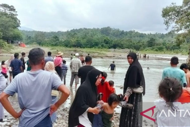 Rajul tenggelam di Krueng Tiro Pidie